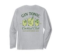 Amateur de gin à Cocktails Vintage Social Club Manche Longue