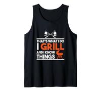Amateur de grillades, C'est ce Que Je Fais, Je Fais des grillades et Je Sais des Choses Débardeur
