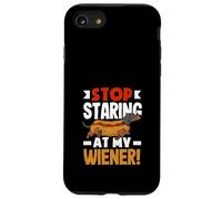 Amateur de Hot Dogs, arrête de Regarder ma Wiener Coque pour iPhone SE (2020) / 7/8