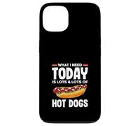 Amateur de hot dogs, ce dont j'ai besoin aujourd'hui, c'est de beaucoup de hot dogs Coque pour iPhone 13