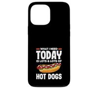 Amateur de hot dogs, ce dont j'ai besoin aujourd'hui, c'est de beaucoup de hot dogs Coque pour iPhone 13 Pro Max
