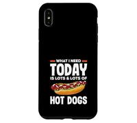 Amateur de hot dogs, ce dont j'ai besoin aujourd'hui, c'est de beaucoup de hot dogs Coque pour iPhone XS Max