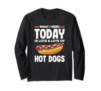 Amateur de hot dogs, ce dont j'ai besoin aujourd'hui, c'est de beaucoup de hot dogs Manche Longue