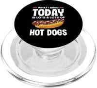 Amateur de hot dogs, ce dont j'ai besoin aujourd'hui, c'est de beaucoup de hot dogs PopSockets PopGrip pour MagSafe