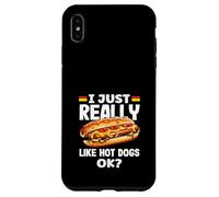 Amateur de hot dogs, j'aime vraiment les hot dogs Ok Coque pour iPhone XS Max