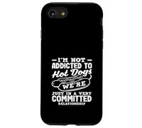 Amateur de Hot Dogs, Je ne suis Pas Accro, Je suis Juste engagé Coque pour iPhone SE (2020) / 7/8
