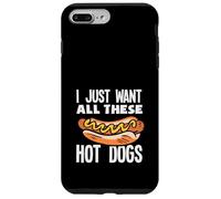 Amateur de hot dogs, je veux juste tous ces hot dogs Coque pour iPhone 7 Plus/8 Plus