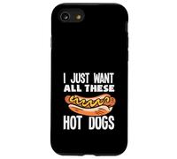 Amateur de hot dogs, je veux juste tous ces hot dogs Coque pour iPhone SE (2020) / 7 / 8