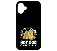 Amateur de hot dogs, rien qu'un hot dog ne puisse réparer Coque pour iPhone 16 Plus