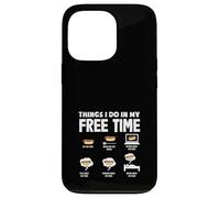 Amateur de Hot Dogs : Temps Libre, Eat Talk Dream Coque pour iPhone 13 Pro