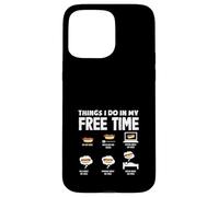 Amateur de Hot Dogs : Temps Libre, Eat Talk Dream Coque pour iPhone 15 Pro Max