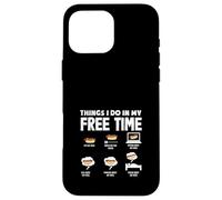 Amateur de Hot Dogs : Temps Libre, Eat Talk Dream Coque pour iPhone 16 Pro Max