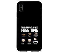 Amateur de Hot Dogs : Temps Libre, Eat Talk Dream Coque pour iPhone XS Max