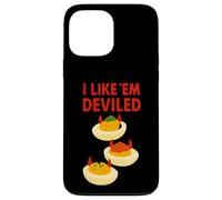 Amateur de jeux de mots aux œufs farfelus, je les aime bien, Deviled, Food Jokes Coque pour iPhone 13 Pro Max