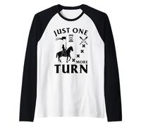 Amateur de Jeux vidéo rétro Just One More Turn Manche Raglan