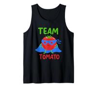 Amateur de légumes végétariens de Team Tomato Vegan Power Superhero Débardeur