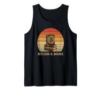Amateur de livres Bitcoin Art Smart Bitcoin Reader Study Bitcoin Débardeur
