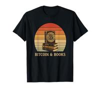 Amateur de livres Bitcoin Art Smart Bitcoin Reader Study Bitcoin T-Shirt