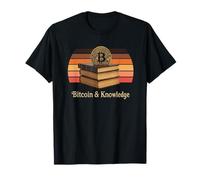 Amateur de livres Bitcoin Art Smart Bitcoin Reader Study Bitcoin T-Shirt
