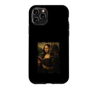 Amateur de Livres de Lecture Mona Lisa Dragon Coque pour iPhone 11 Pro