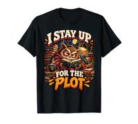 Amateur de Livres Funny Owl lisant Late Night Reader T-Shirt