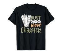 Amateur de Livres lisant Juste Un Lecteur de chapitre de Plus T-Shirt