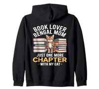 Amateur de Livres, Maman du Bengale, Juste Un chapitre de Plus, Chat Sweat à Capuche