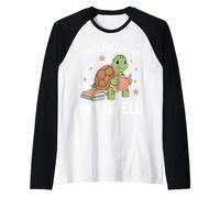 Amateur de Livres sur Les Tortues Just Chillin in My Shell Manche Raglan