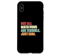 Amateur de mathématiques drôle, Tous Les Jeux de Mots mathématiques ne sont Pas terribles, il Suffit de Les additionner Coque pour iPhone XS Max