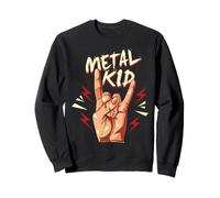 Amateur de Musique Rock Heavy Metal Kid Sweatshirt