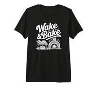Amateur de Pain Wake & Bake T-Shirt Haut de Gamme