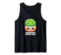 Amateur de Plantes succulentes Kawaii Funny Minimum Effort Club Débardeur