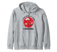 Amateur de poulpes Kawaii, J'aime Vraiment Beaucoup Les Amateurs de Cuisine Sweat à Capuche