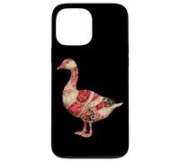 Amateur de Quilting Rustique Country Patchwork Goose Coque pour iPhone 13 Pro Max
