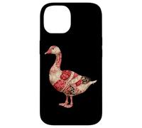 Amateur de Quilting Rustique Country Patchwork Goose Coque pour iPhone 14