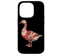 Amateur de Quilting Rustique Country Patchwork Goose Coque pour iPhone 14 Pro