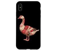 Amateur de Quilting Rustique Country Patchwork Goose Coque pour iPhone XS Max