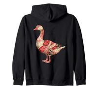 Amateur de Quilting Rustique Country Patchwork Goose Sweat à Capuche