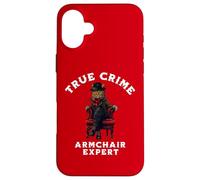 Amateur de Romans et de podcasts True Crime Coque pour iPhone 16 Plus