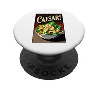 Amateur de Salade César PopSockets PopGrip Adhésif