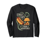 Amateur de Street Food Hot Dog Pizza Nachos Street Eats Manche Longue