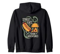 Amateur de Street Food Hot Dog Pizza Nachos Street Eats Sweat à Capuche