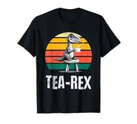 Amateur de thé amusant en forme de dinosaure Tea Rex T-Shirt