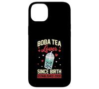 Amateur de thé Boba Depuis sa Naissance, Anniversaire de Naissance de Boba en 2000 Coque pour iPhone 14 Plus