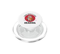 Amateur de Vaches Kawaii, J'aime Vraiment Beaucoup Les Amateurs de Lecture PopSockets PopGrip pour MagSafe