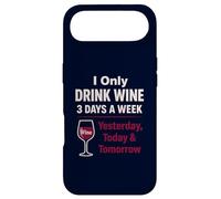 Amateur de vin : drôle de Boire Hier, Aujourd'hui, Demain Coque pour iPhone Air