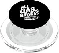 Amateur de Voitures All Gas No Brakes PopSockets PopGrip pour MagSafe
