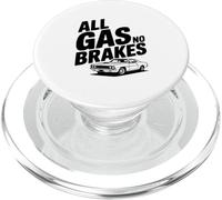 Amateur de Voitures All Gas No Brakes PopSockets PopGrip pour MagSafe