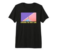 Amateur Ham Radio Chasing The Grey Line DX Operator T-Shirt Haut de Gamme