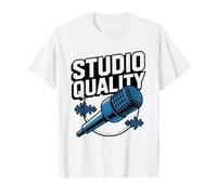 Amateur Podcaster Recording Studio Bedroom Closet Home Hobby T-Shirt